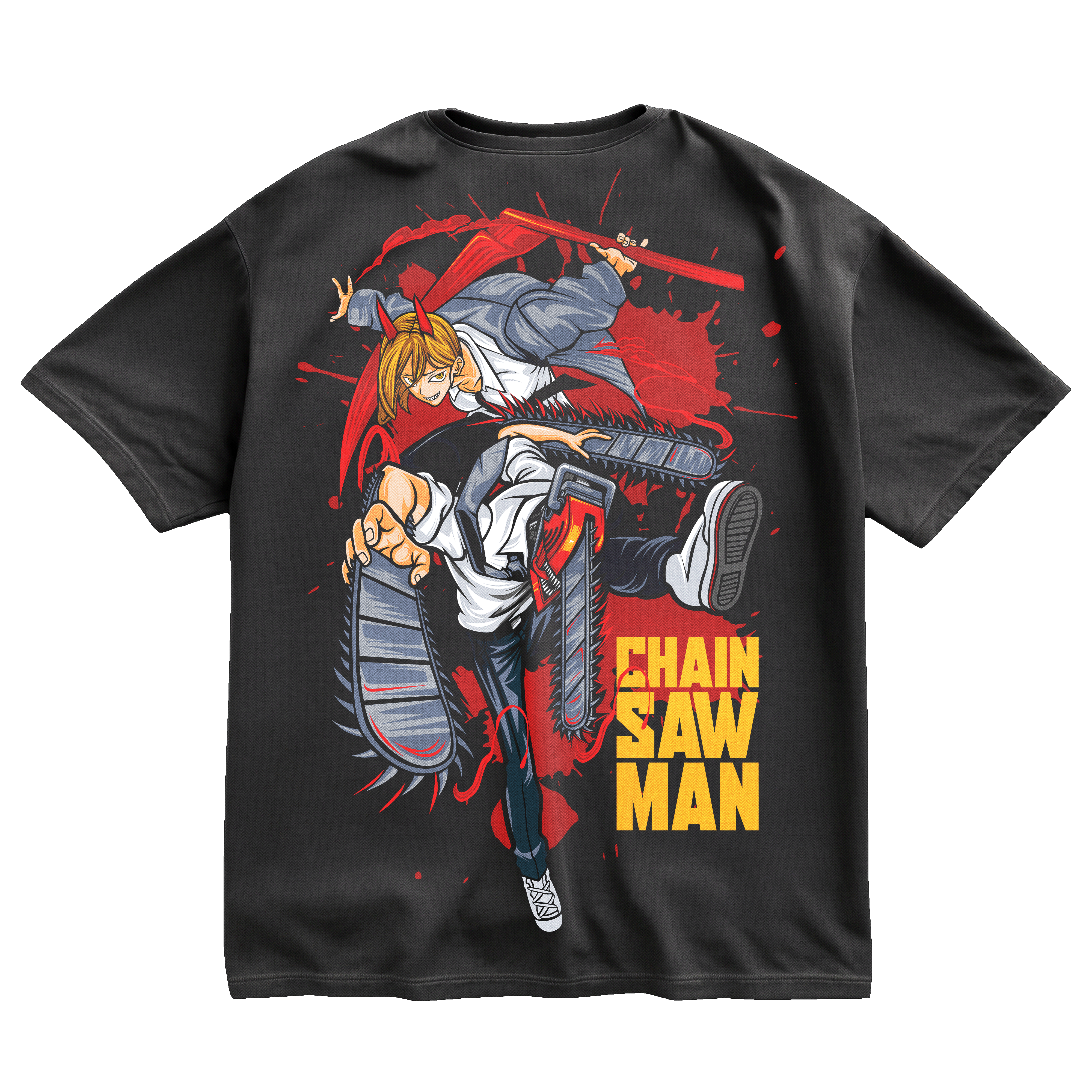 CHAINSAW MAN OVERSIZED T-SHIRT