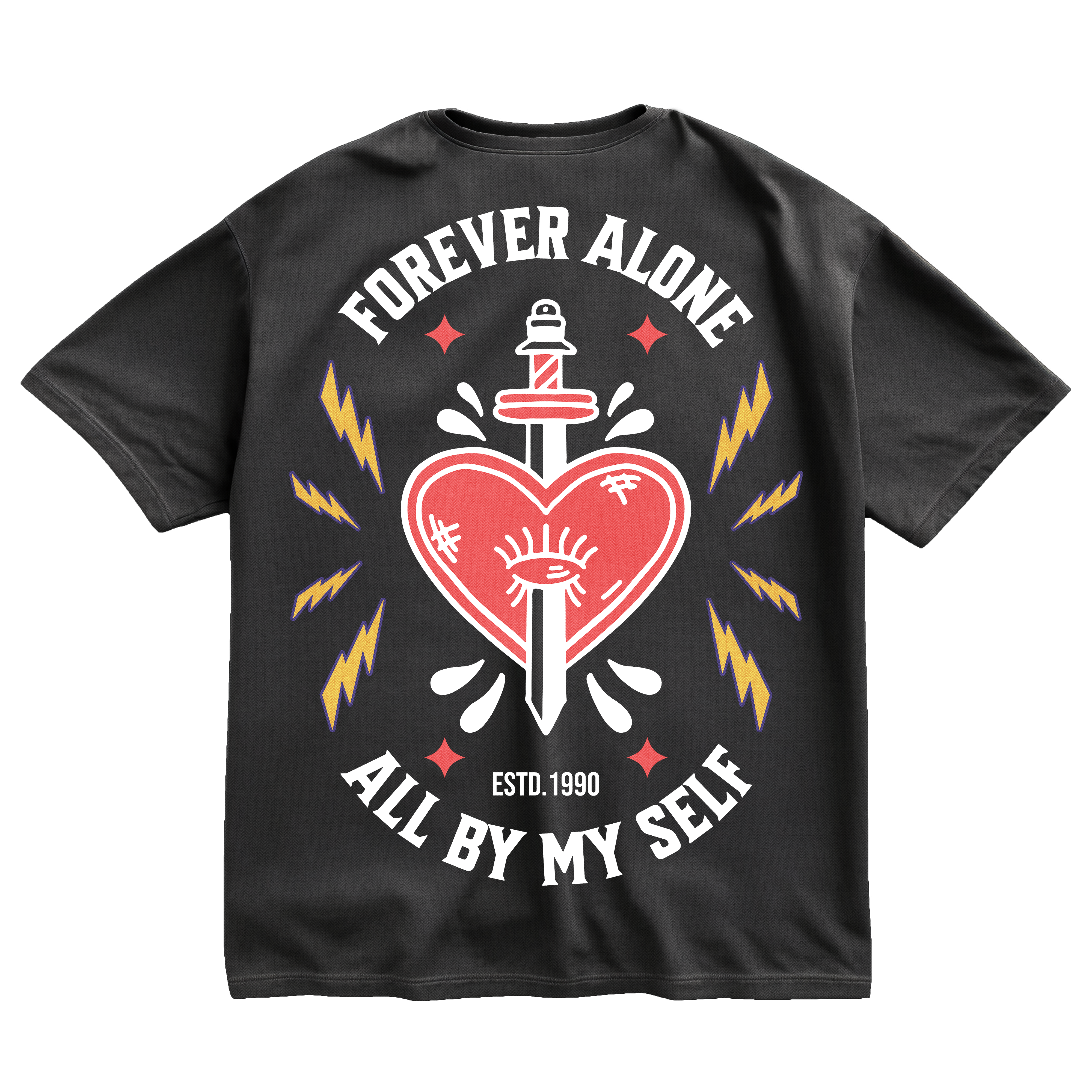 Forever Alone Oversized T-shirt